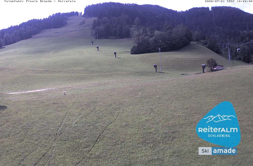 Archiv Foto Webcam Reiteralm - Talstation 8er Silver Jet