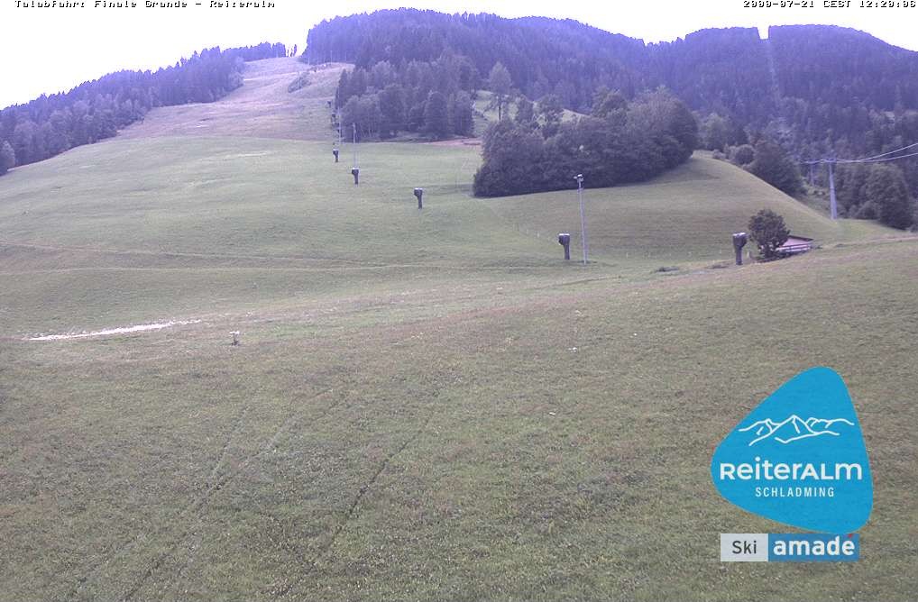 Archiv Foto Webcam Reiteralm - Talstation 8er Silver Jet