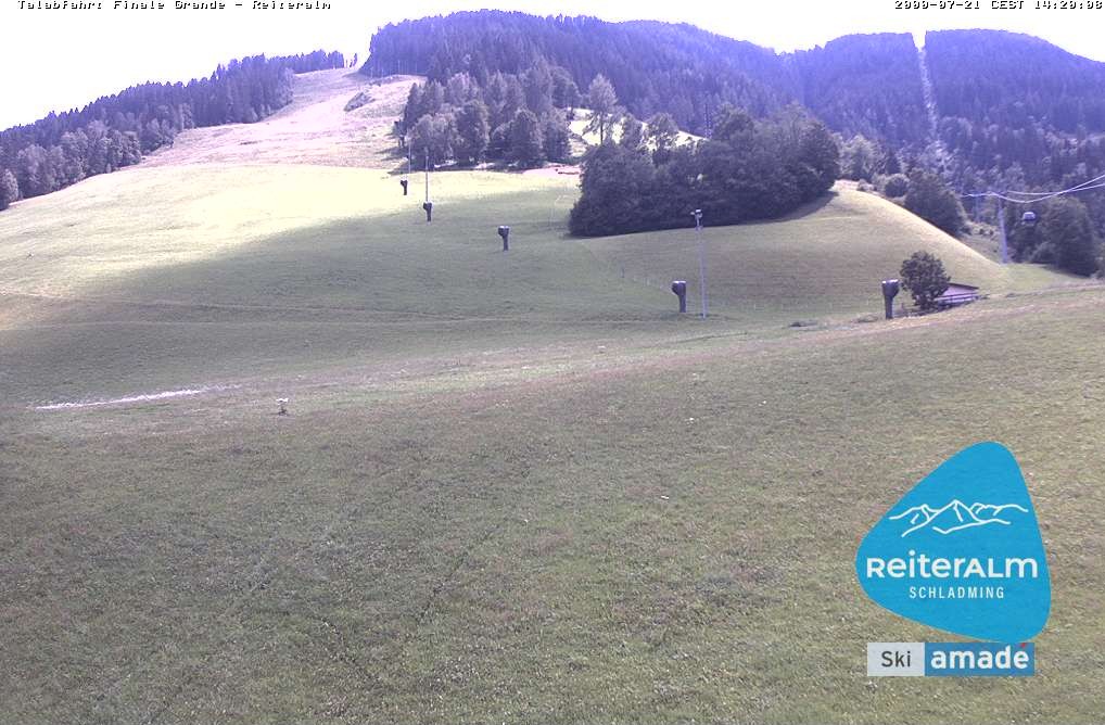 Archiv Foto Webcam Reiteralm - Talstation 8er Silver Jet