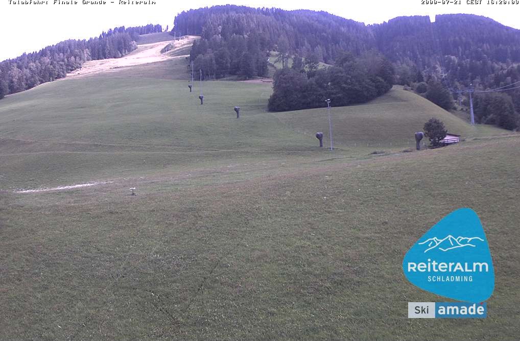 Archiv Foto Webcam Reiteralm - Talstation 8er Silver Jet