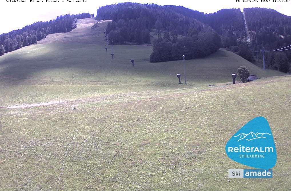 Archiv Foto Webcam Reiteralm - Talstation 8er Silver Jet