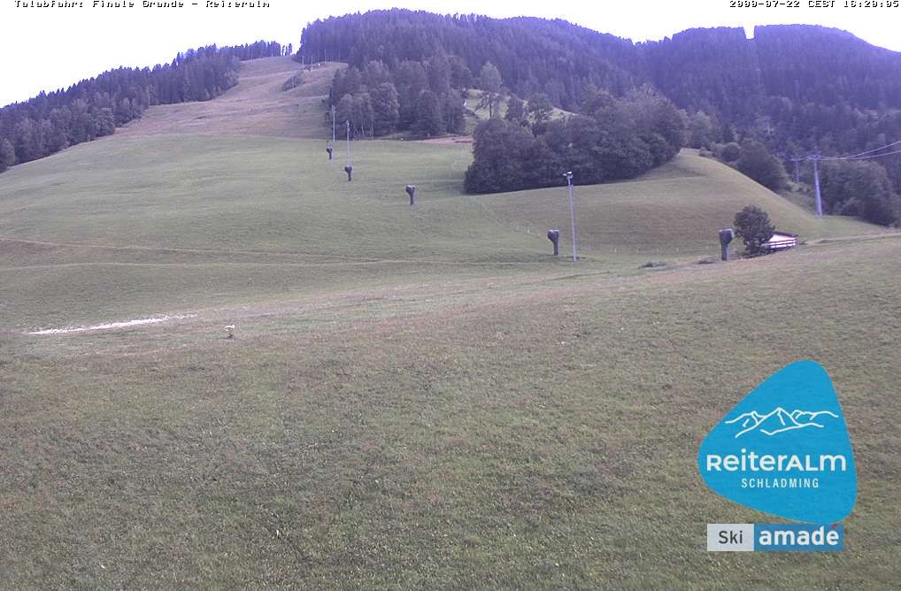 Archiv Foto Webcam Reiteralm - Talstation 8er Silver Jet