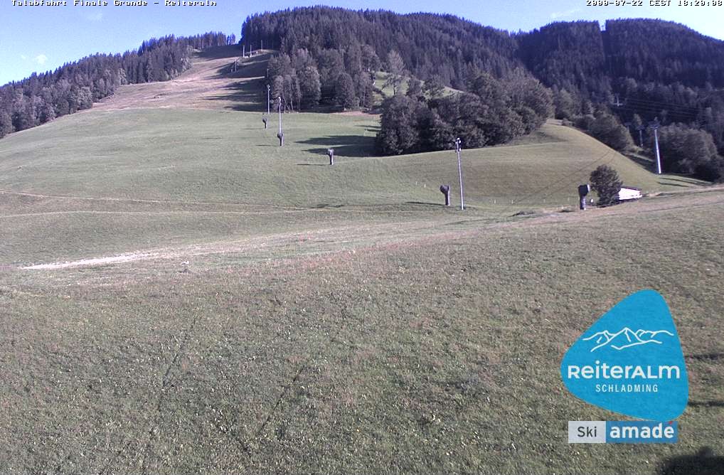 Archiv Foto Webcam Reiteralm - Talstation 8er Silver Jet
