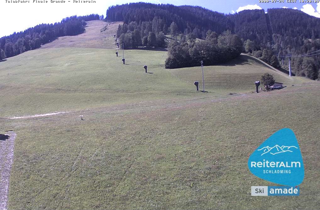 Archiv Foto Webcam Reiteralm - Talstation 8er Silver Jet