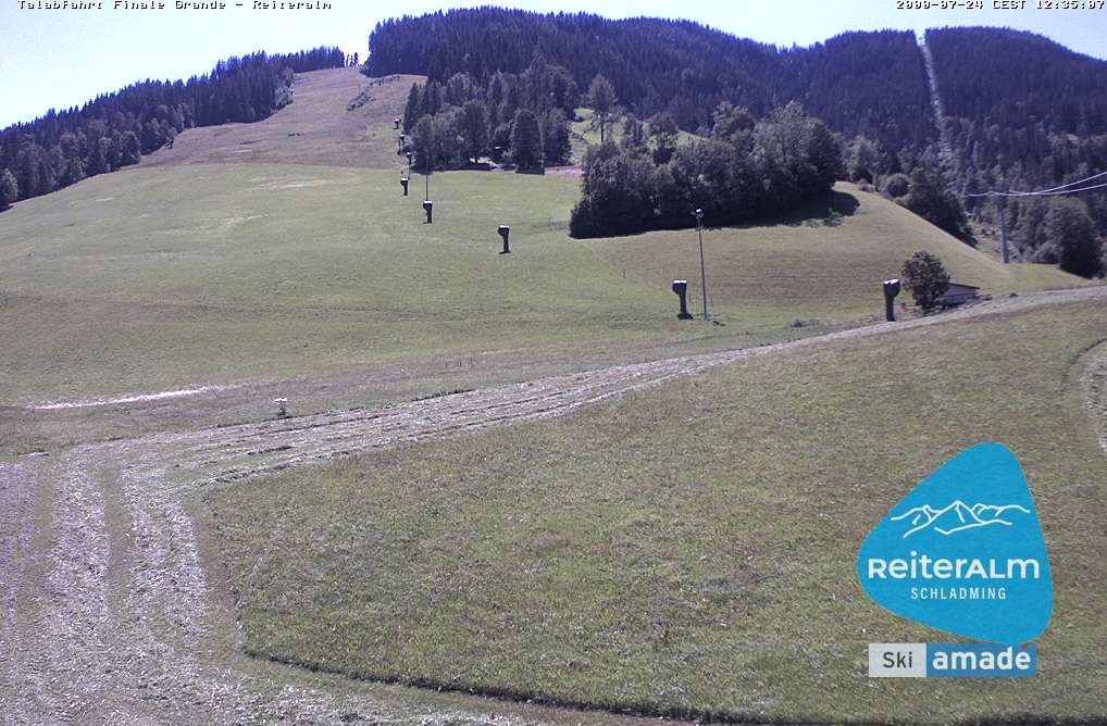 Archiv Foto Webcam Reiteralm - Talstation 8er Silver Jet