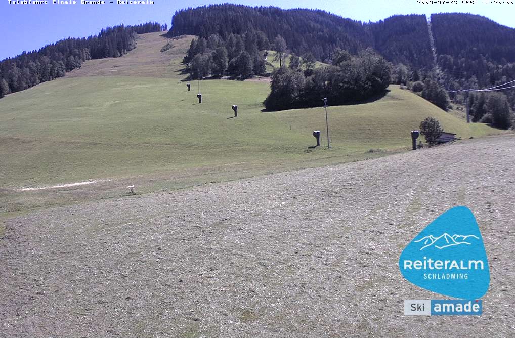 Archiv Foto Webcam Reiteralm - Talstation 8er Silver Jet