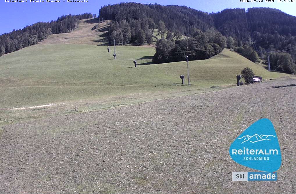 Archiv Foto Webcam Reiteralm - Talstation 8er Silver Jet