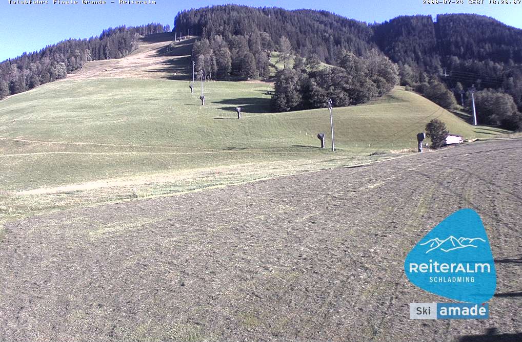 Archiv Foto Webcam Reiteralm - Talstation 8er Silver Jet