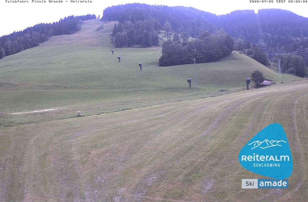 Archiv Foto Webcam Reiteralm - Talstation 8er Silver Jet