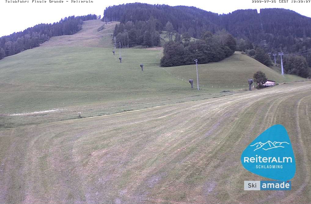 Archiv Foto Webcam Reiteralm - Talstation 8er Silver Jet