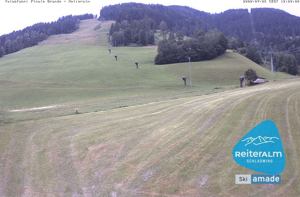 Archiv Foto Webcam Reiteralm - Talstation 8er Silver Jet