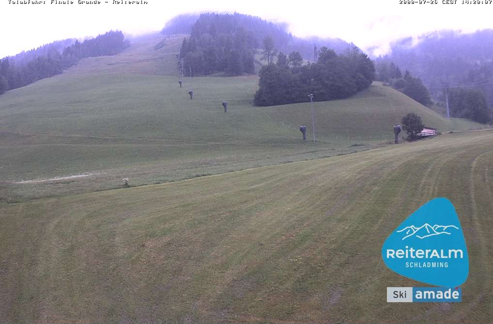 Archiv Foto Webcam Reiteralm - Talstation 8er Silver Jet
