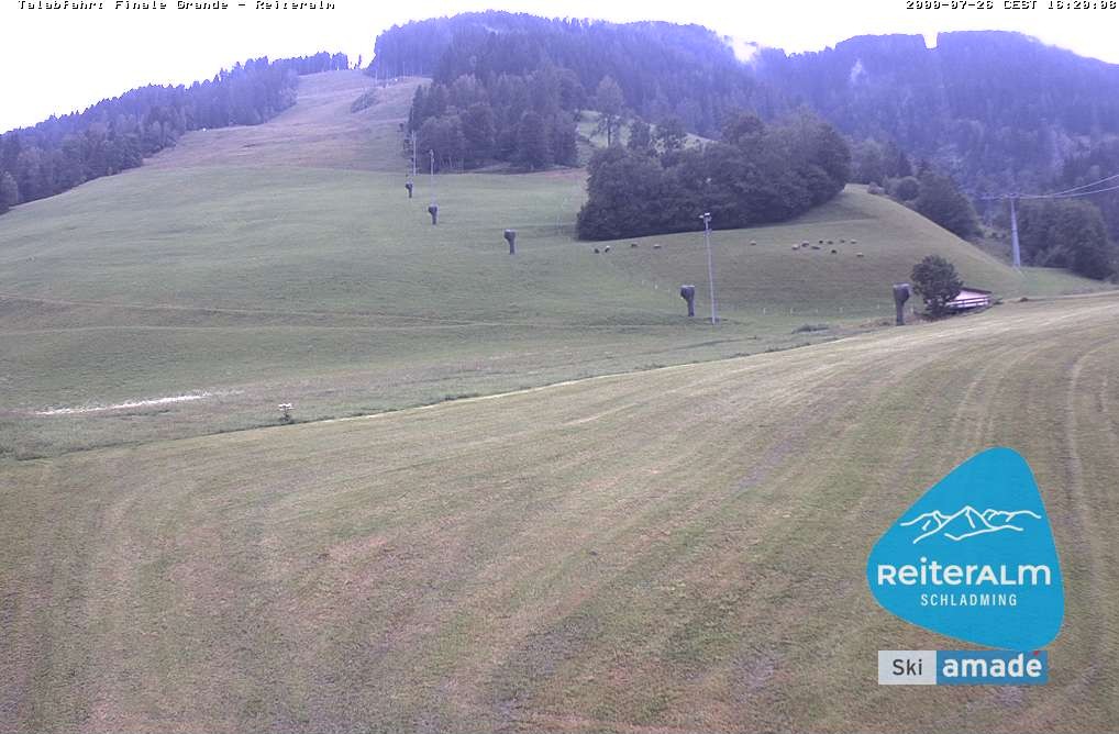Archiv Foto Webcam Reiteralm - Talstation 8er Silver Jet