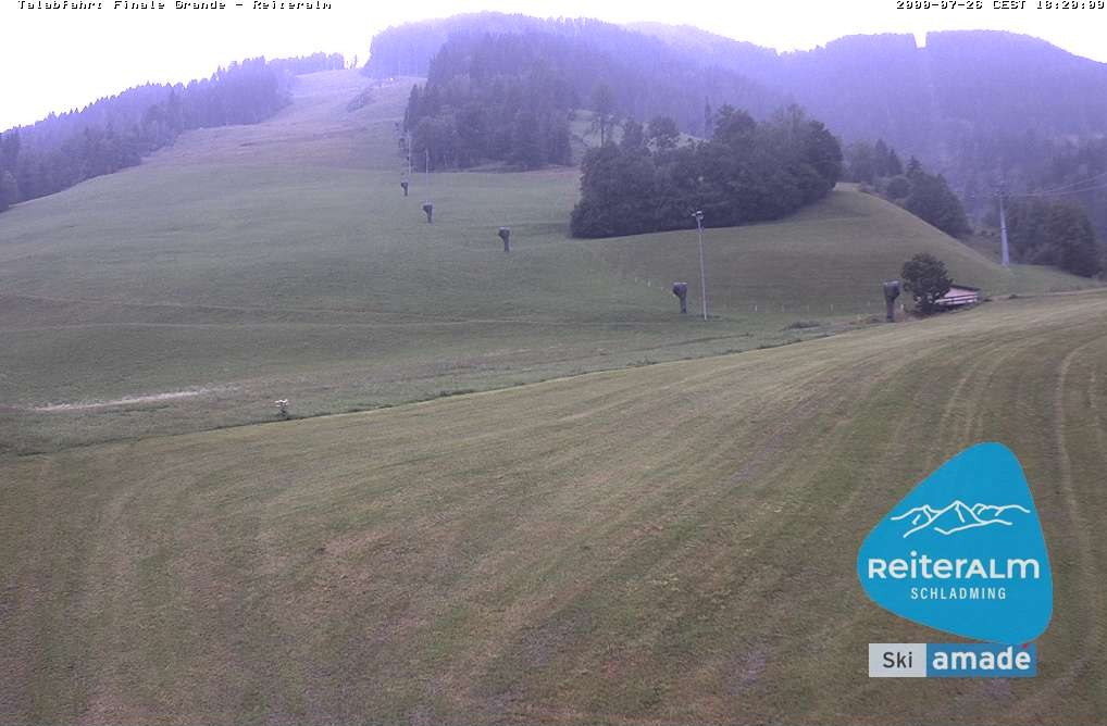 Archiv Foto Webcam Reiteralm - Talstation 8er Silver Jet