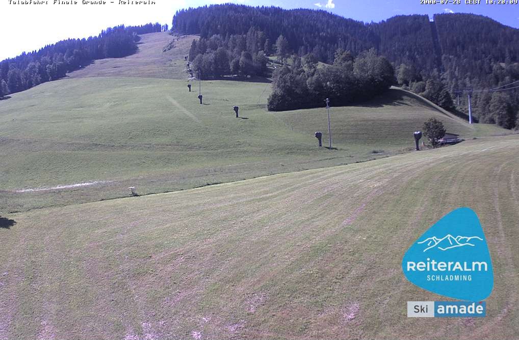 Archiv Foto Webcam Reiteralm - Talstation 8er Silver Jet