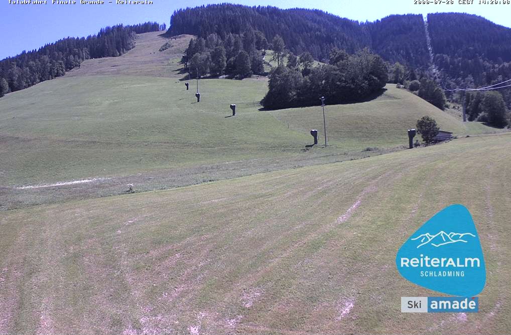 Archiv Foto Webcam Reiteralm - Talstation 8er Silver Jet