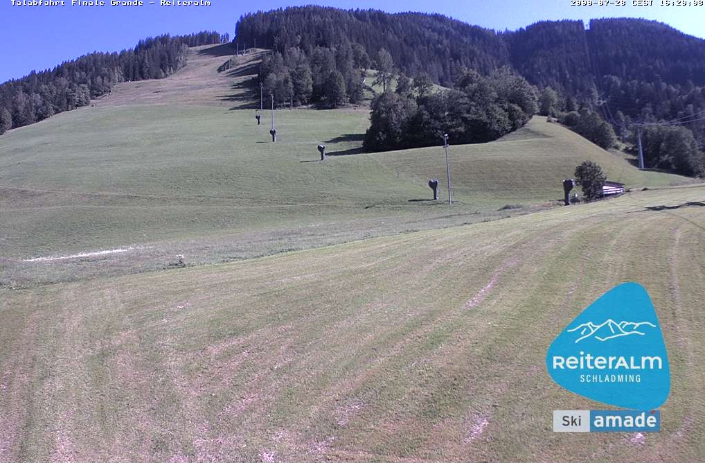Archiv Foto Webcam Reiteralm - Talstation 8er Silver Jet
