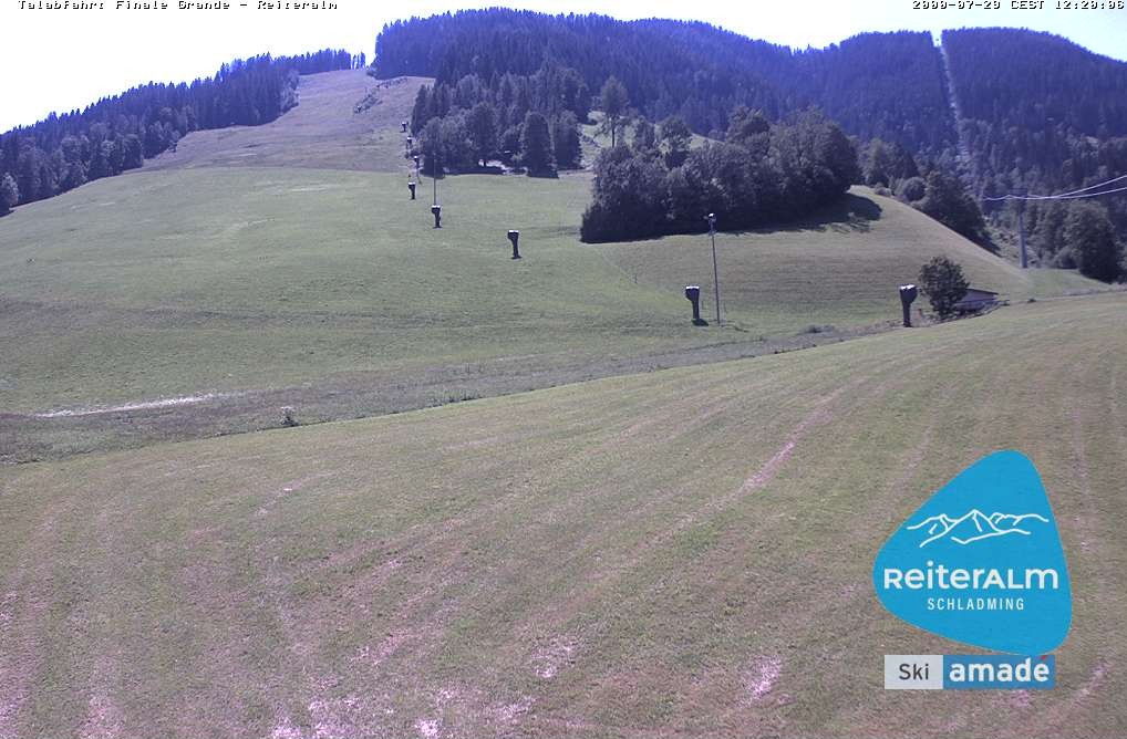 Archiv Foto Webcam Reiteralm - Talstation 8er Silver Jet