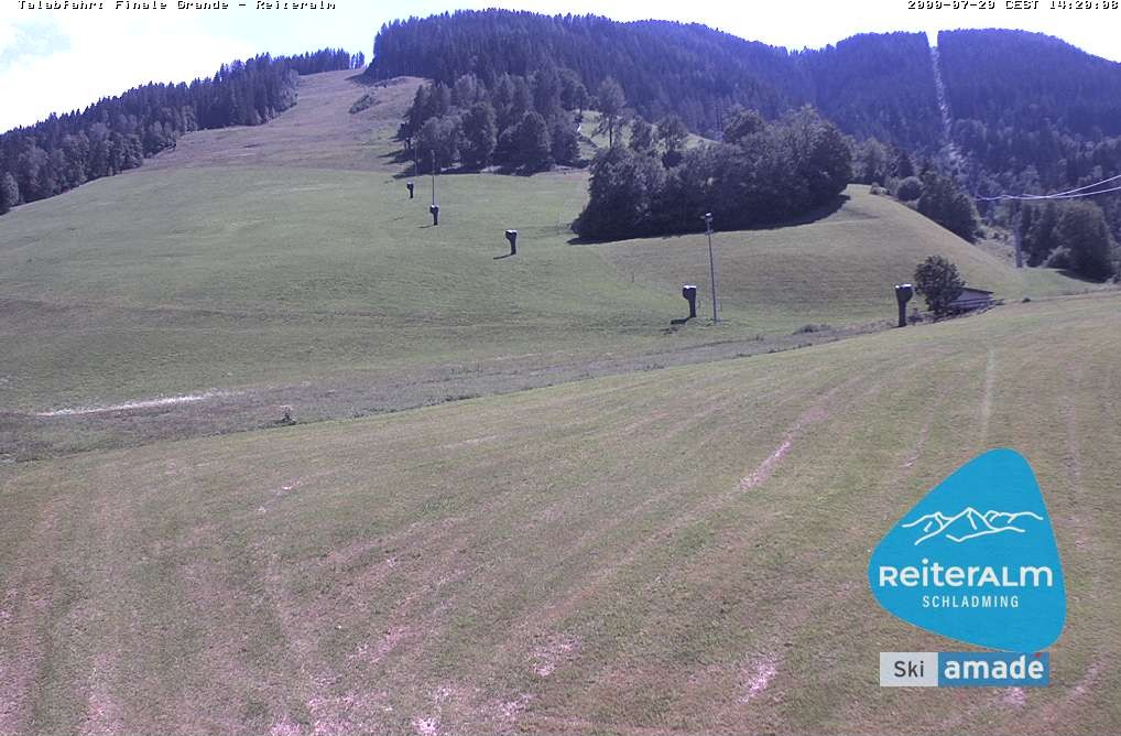 Archiv Foto Webcam Reiteralm - Talstation 8er Silver Jet