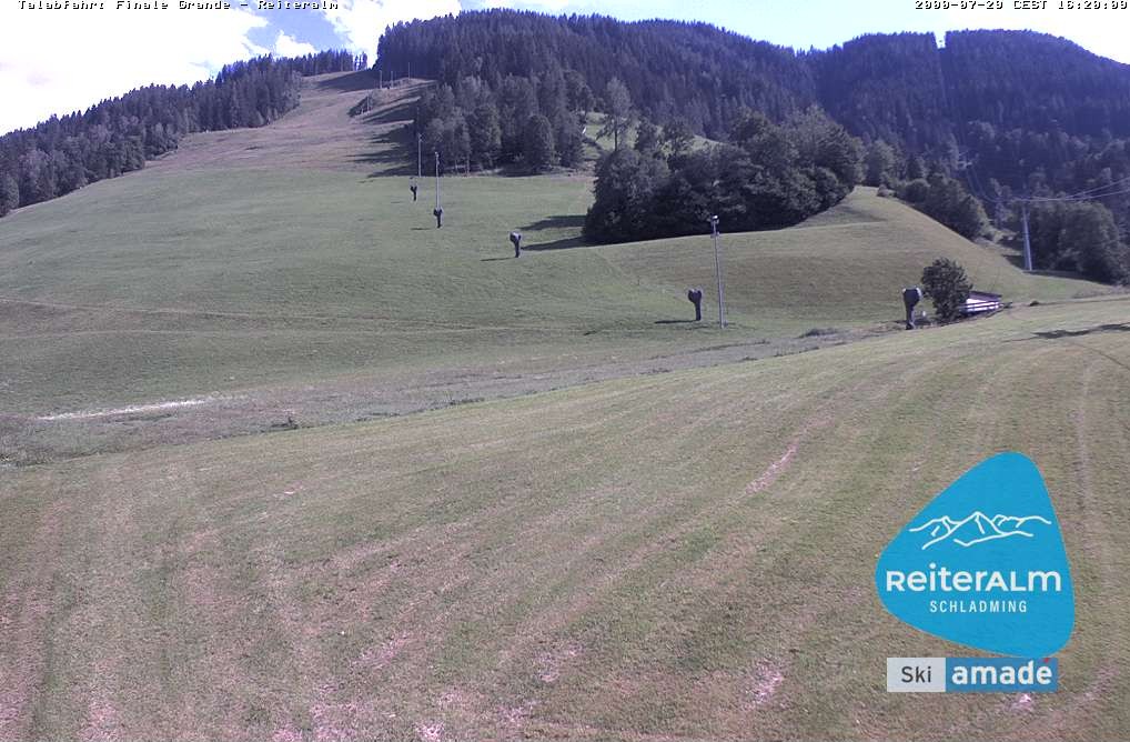 Archiv Foto Webcam Reiteralm - Talstation 8er Silver Jet
