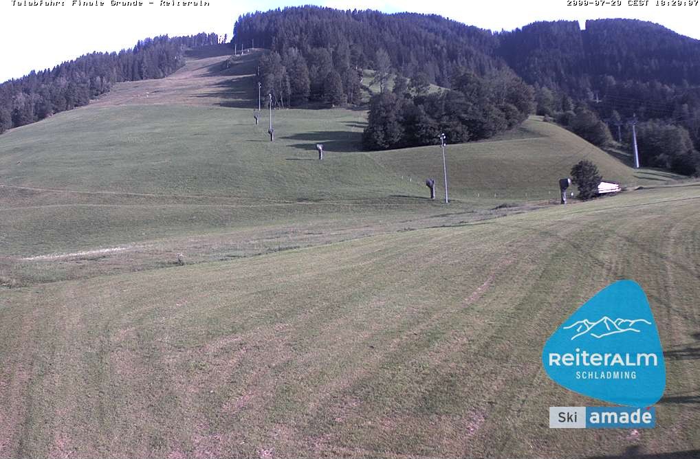 Archiv Foto Webcam Reiteralm - Talstation 8er Silver Jet