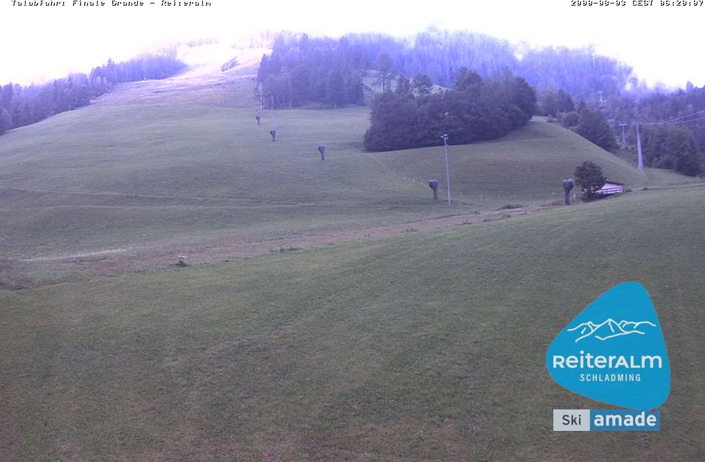 Archiv Foto Webcam Reiteralm - Talstation 8er Silver Jet