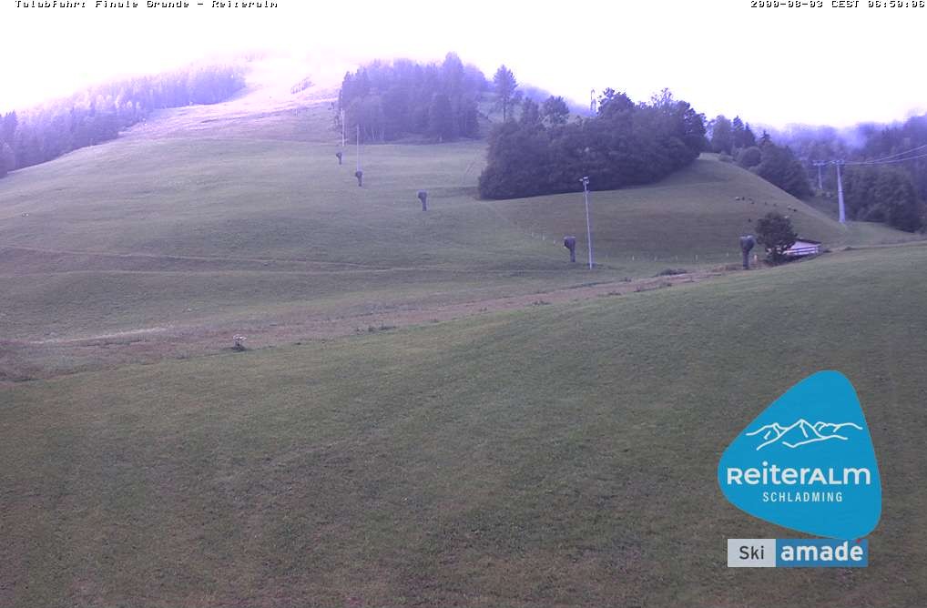 Archiv Foto Webcam Reiteralm - Talstation 8er Silver Jet