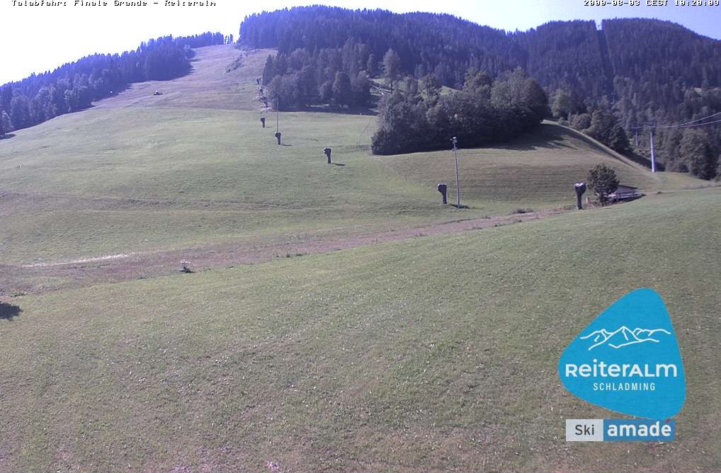 Archiv Foto Webcam Reiteralm - Talstation 8er Silver Jet