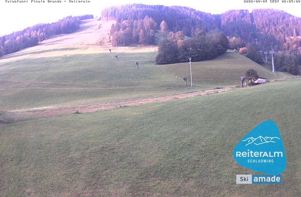 Archiv Foto Webcam Reiteralm - Talstation 8er Silver Jet