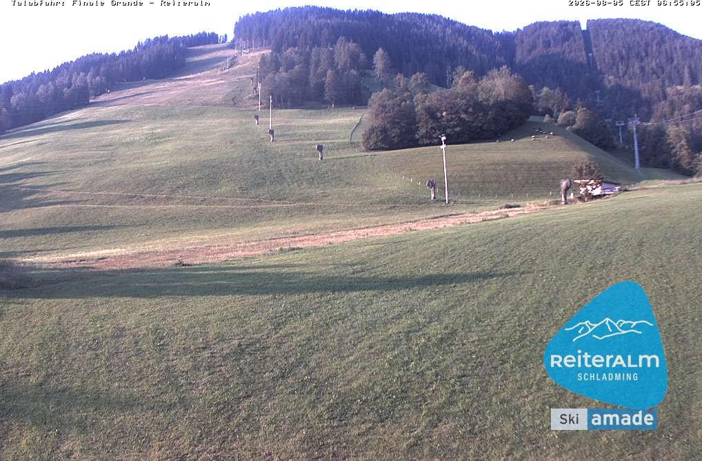 Archiv Foto Webcam Reiteralm - Talstation 8er Silver Jet