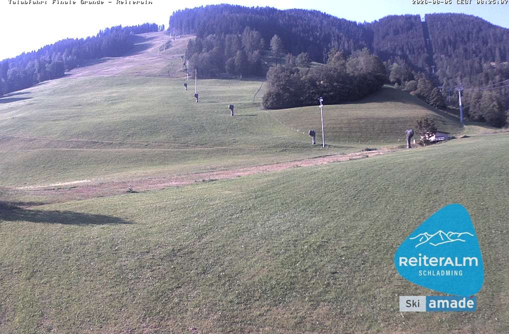 Archiv Foto Webcam Reiteralm - Talstation 8er Silver Jet