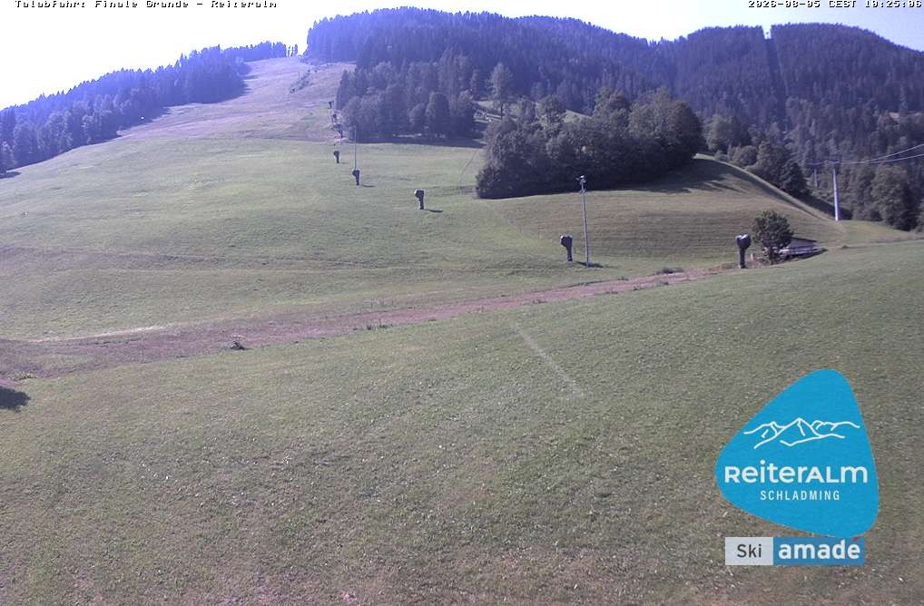 Archiv Foto Webcam Reiteralm - Talstation 8er Silver Jet