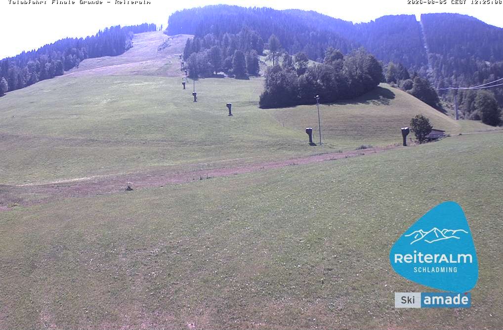 Archived image Webcam Reiteralm: Base Station Silver Jet