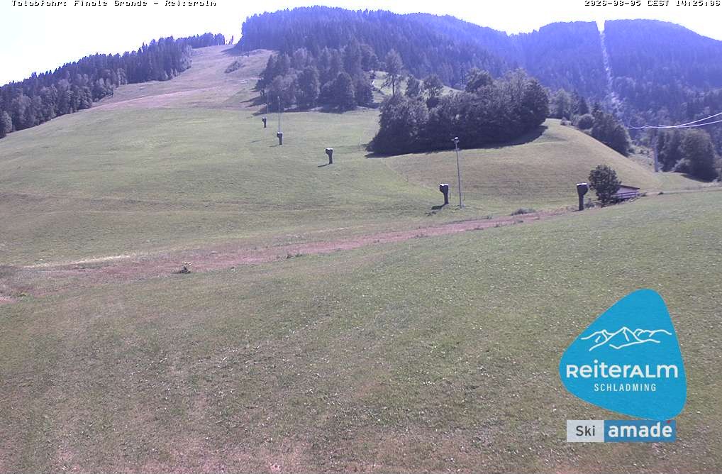 Archived image Webcam Reiteralm: Base Station Silver Jet