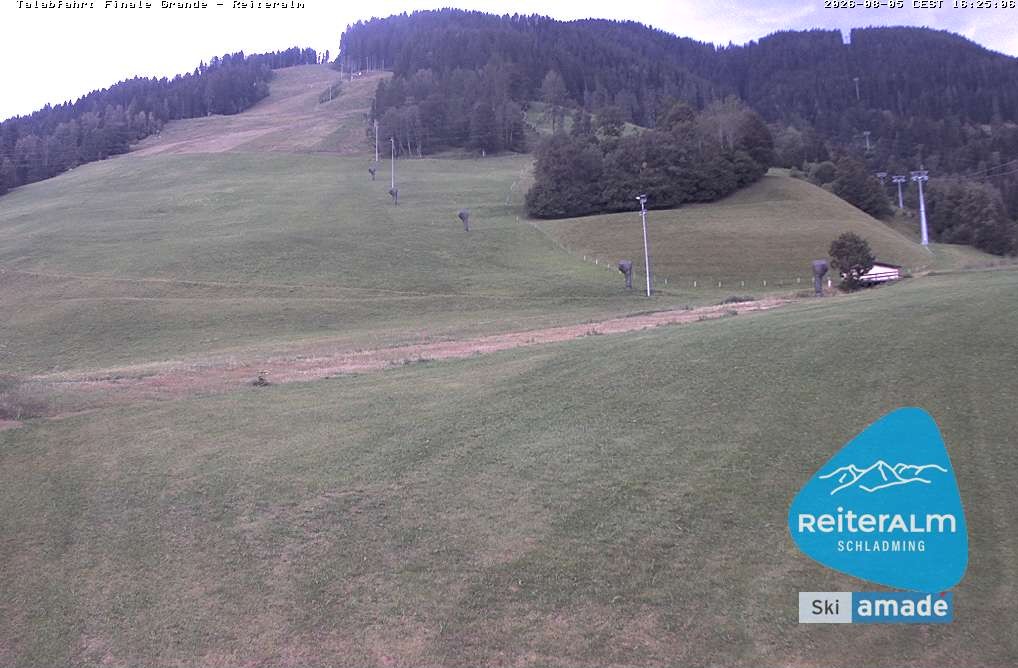 Archived image Webcam Reiteralm: Base Station Silver Jet