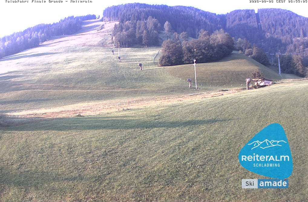 Archiv Foto Webcam Reiteralm - Talstation 8er Silver Jet