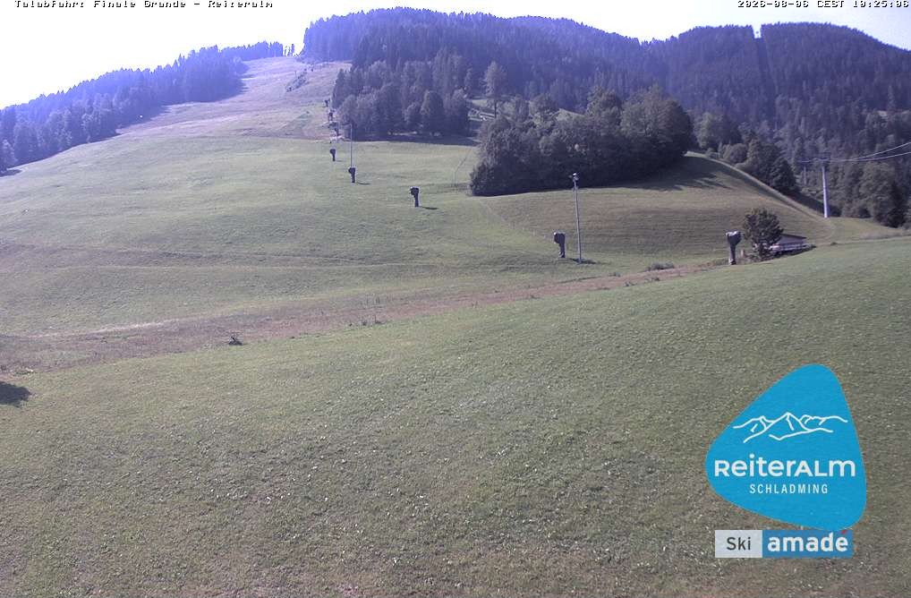 Archiv Foto Webcam Reiteralm - Talstation 8er Silver Jet