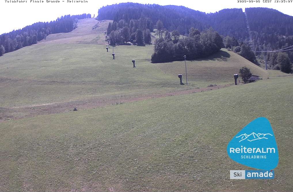 Archiv Foto Webcam Reiteralm - Talstation 8er Silver Jet