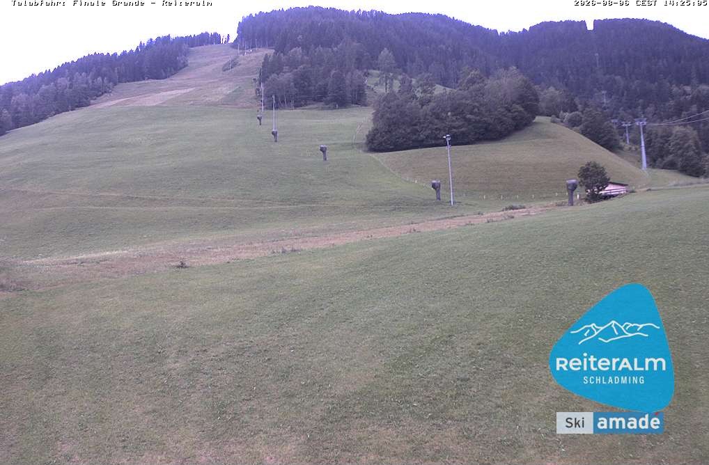 Archiv Foto Webcam Reiteralm - Talstation 8er Silver Jet