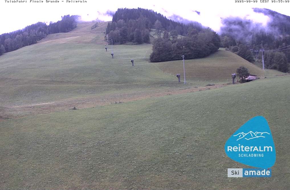 Archiv Foto Webcam Reiteralm - Talstation 8er Silver Jet