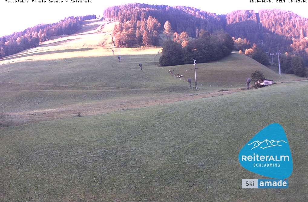 Archiv Foto Webcam Reiteralm - Talstation 8er Silver Jet