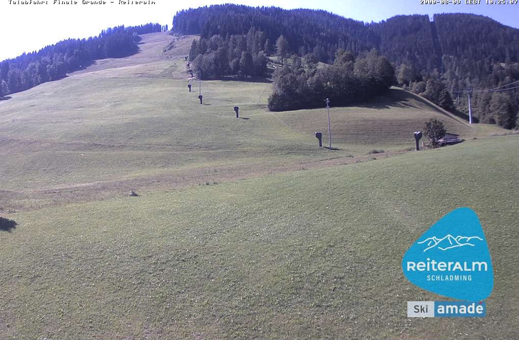 Archiv Foto Webcam Reiteralm - Talstation 8er Silver Jet