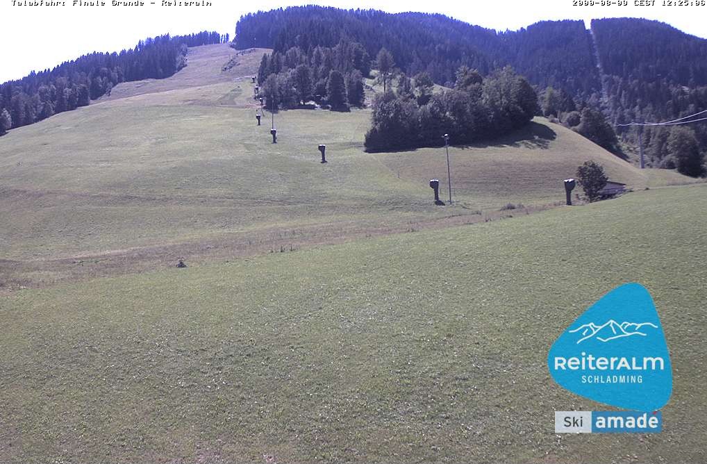 Archiv Foto Webcam Reiteralm - Talstation 8er Silver Jet