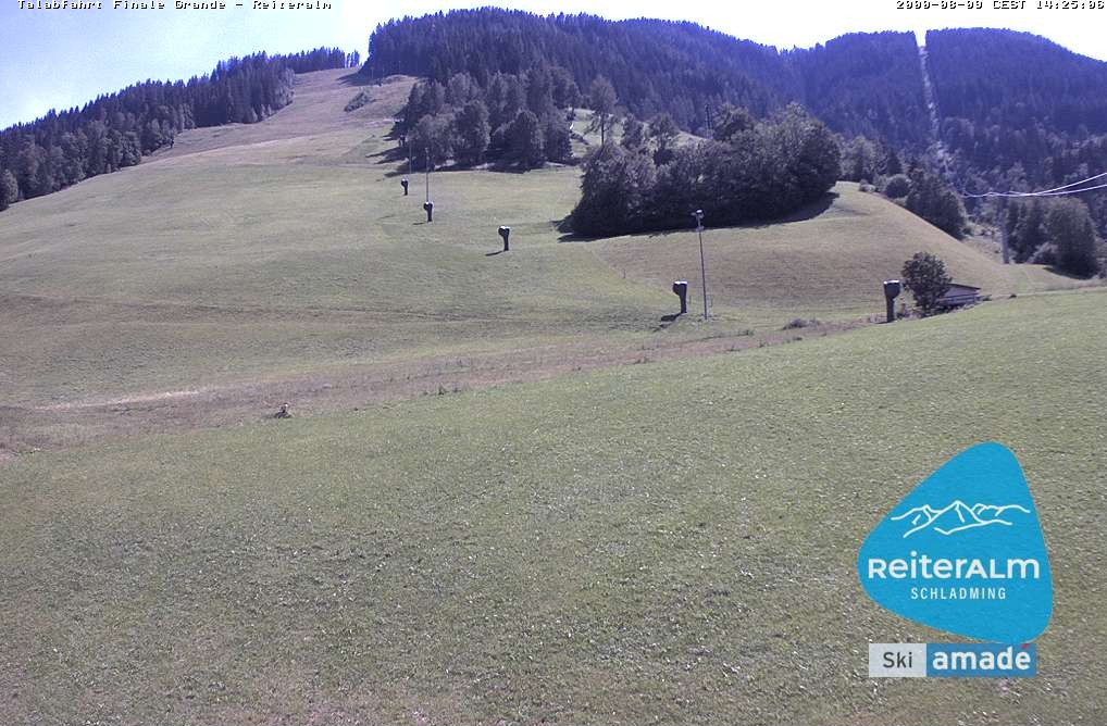 Archiv Foto Webcam Reiteralm - Talstation 8er Silver Jet