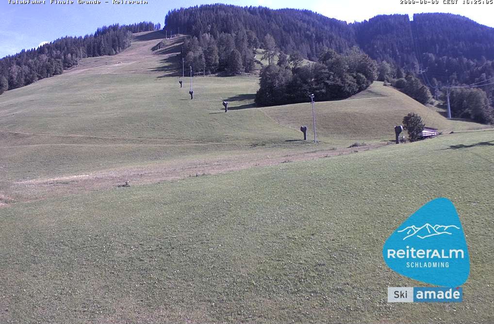 Archiv Foto Webcam Reiteralm - Talstation 8er Silver Jet