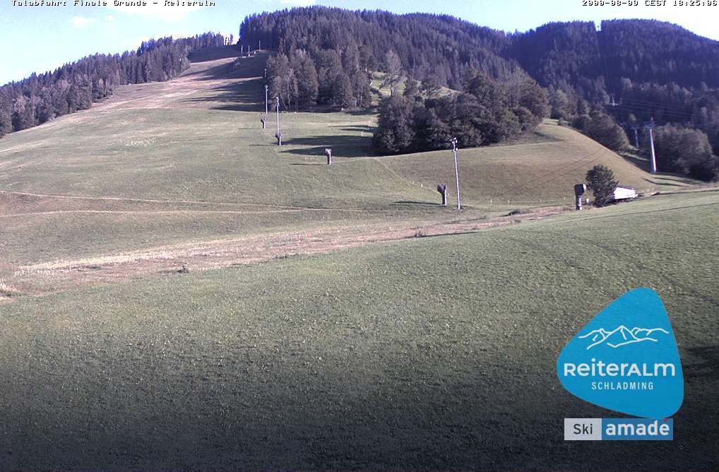 Archiv Foto Webcam Reiteralm - Talstation 8er Silver Jet