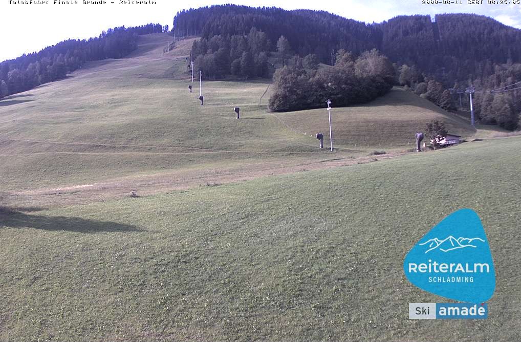 Archiv Foto Webcam Reiteralm - Talstation 8er Silver Jet