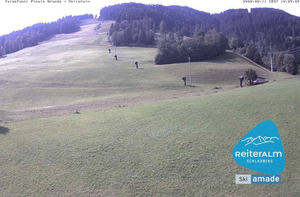 Archiv Foto Webcam Reiteralm - Talstation 8er Silver Jet