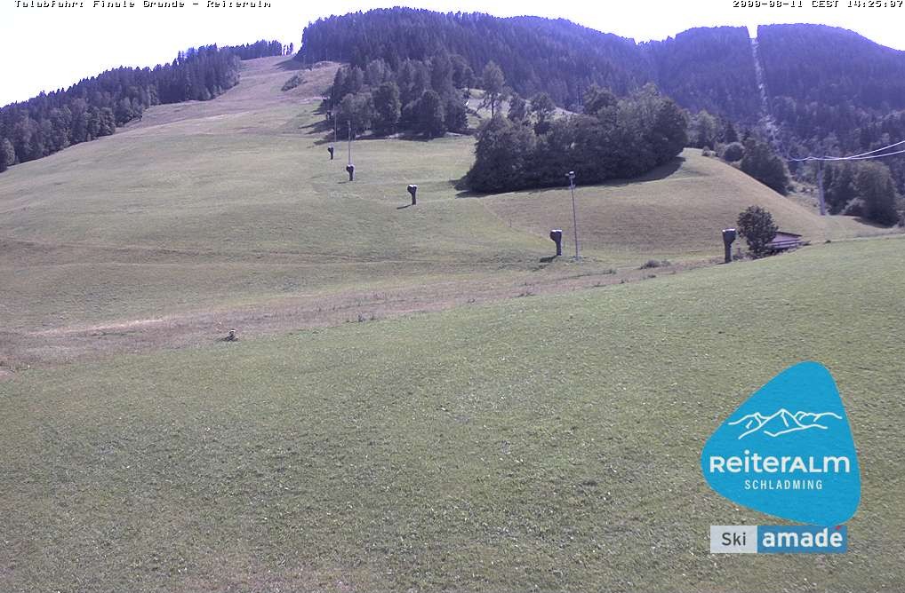 Archiv Foto Webcam Reiteralm - Talstation 8er Silver Jet
