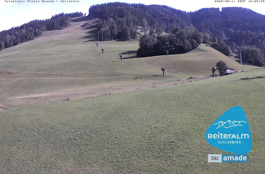 Archiv Foto Webcam Reiteralm - Talstation 8er Silver Jet